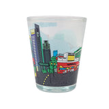Clear Shot Glass- City Street Tour (Single) - Obbo.SG