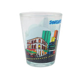 Clear Shot Glass- City Street Tour (Single) - Obbo.SG