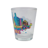 Clear Shot Glass - High Rise SG (Single) - Obbo.SG
