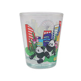 Clear Shot Glass - Lion City Attractions (Single) - Obbo.SG