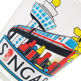 Clear Shot Glass - Merlion/MRT (Single) - Obbo.SG