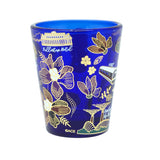 Cobalt Blue Shot Glass with Gold Foil - SG Icon(Single)