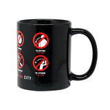 Singapore Fine Mug - Black