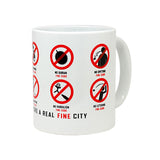 Singapore Fine Mug - White