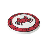 Rubberised Fridge Magnet - Chilli Crab - Obbo.SG
