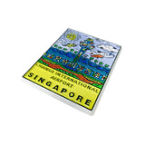 Rubberised Fridge Magnet - Changi Airport - Obbo.SG