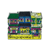 Rubberised Fridge Magnet - Coffee Shop - Obbo.SG