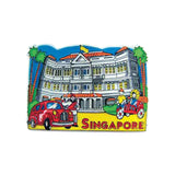 Rubberised Fridge Magnet - Raffles Hotel