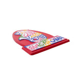 Rubberised Fridge Magnet - Merlion Spore (RED) - Obbo.SG