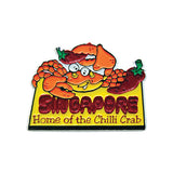 Rubberised Fridge Magnet - Chilli Crab