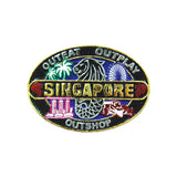 Rubberised Fridge Magnet - Survivor Singapore