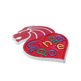 Rubberised Fridge Magnet - Spore Heart/Mln Head - Obbo.SG