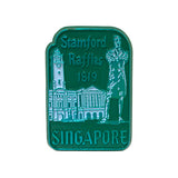 Rubberised Fridge Magnet - Sir Stamford Raffles