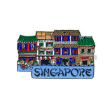 Rubberised Fridge Magnet - Chinatown - Obbo.SG