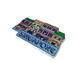 Rubberised Fridge Magnet - Chinatown - Obbo.SG