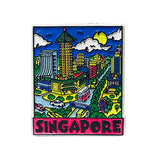 Rubberised Fridge Magnet - Orchard Road - Obbo.SG