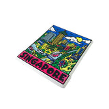 Rubberised Fridge Magnet - Orchard Road - Obbo.SG