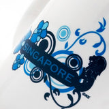 Sunny Singapore 10oz White Mug - Cool Blue - Obbo.SG