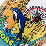 Singapore 10oz White Mug - Lion City Attractions - Obbo.SG