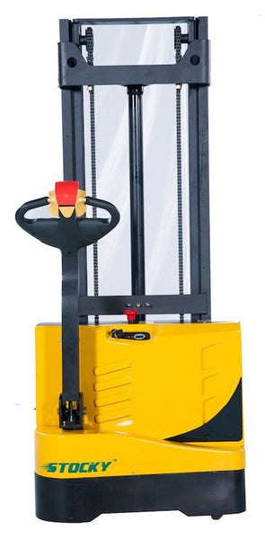 Buy 【Stocky Economic Stacker With Fork Over Straddle - Capacity 1500kg ...