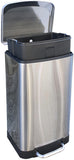 30 Litres Stainless Steel Foot Pedal Bin - Obbo.SG