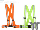 SAFETY ELASTIC STRIP VEST - NARROW