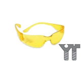 SAFETY EYEWEAR CLEAR FRAME - YELLOW