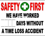 Safety First, No Time Loss Accident (CS030_ALU) - Obbo.SG