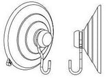Large Suction Cups with U Hook - Obbo.SG