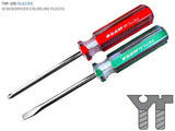 SCREWDRIVER COLORLINE PLASTIC 3"(+) X 3MM - Obbo.SG