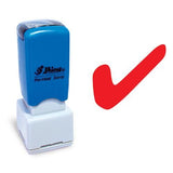 Shiny Pre-Inked Teacher Stamp Tick Red HS031