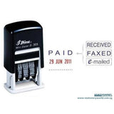 Shiny 4 in 1 Mini Date Stamp S-303