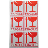 Self Adhesive Labels Fragile Pack of 270 - Obbo.SG