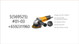 INGCO 710w Angle Grinder - Obbo.SG