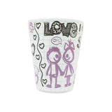 Singapore Love Notes - Shot Glass (Purple)(Single) - Obbo.SG