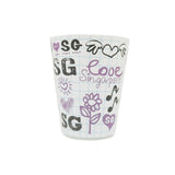 Singapore Love Notes - Shot Glass (Purple)(Single) - Obbo.SG