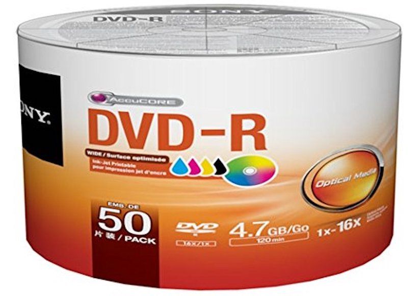 Sony DVD-R 50PCS Printable - Obbo.SG