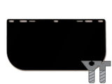 SPARE SHIELD VISOR FOR YELLOW FACE SHIELD (BLACK) - Obbo.SG