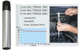 Spark Plug Socket c\w 3/8 Dr & Bi-Hex (12 points ) Torque Limiting Socket. - Obbo.SG