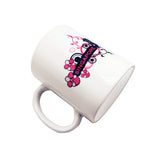 Sunny Singapore 10oz White Mug - Hot Pink - Obbo.SG