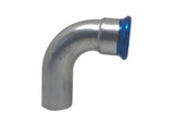 Stainless steel press fit 90 deg elbow (MxF) - SSPFNE9042MF - Obbo.SG