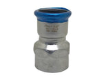 Stainless steel press fit FI adaptor - SSPFNFIA42