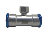 Stainless steel press fit FI tee - SSPFNFIT25