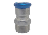 Stainless steel press fit MI adaptor - SSPFNMIA100
