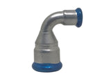 Stainless steel press fit 90deg reducing elbow - SSPFNRE902015