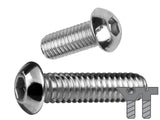 Stainless Steel Button Cap Screw - Obbo.SG