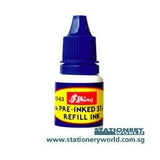 Shiny Pre Ink Stamp Refill Blue SO-63