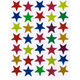 Stickers Star Assorted Colours Pack of 10 - Obbo.SG