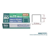 MAX Staples Refill No. 11-10mm