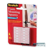 3M Removable Mounting Squares 108 - Obbo.SG